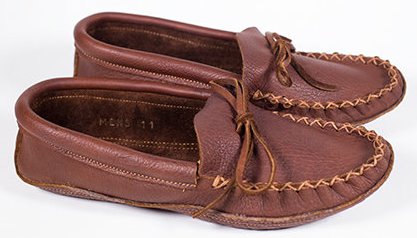 Hides In Hand Buffalo Hide Moccasins