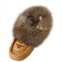 Laurentian Chief Fur Moccasin